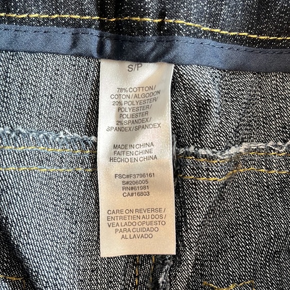 Maternity dark flare jeans under belly  small - Picture 2 of 7